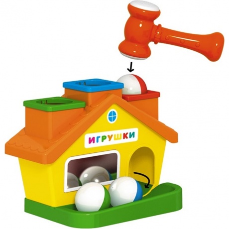 Стучалка "Домик" Стеллар 01921 - фото 1