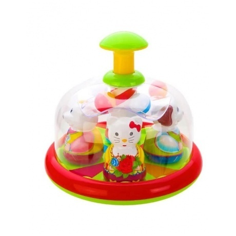 

Юла-карусель "Аттракцион" 17 см в пакете 01398