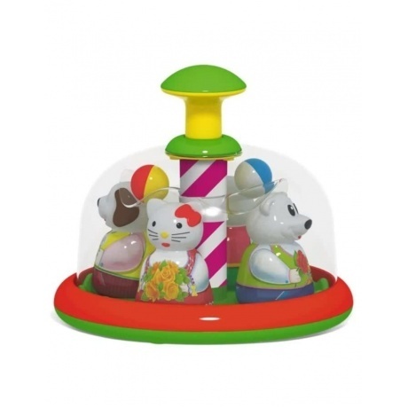 Юла-карусель "Аттракцион" 17 см в пакете 01398 - фото 4