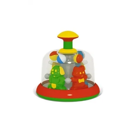 Юла-карусель "Цирк" 17 см в пакете 01389