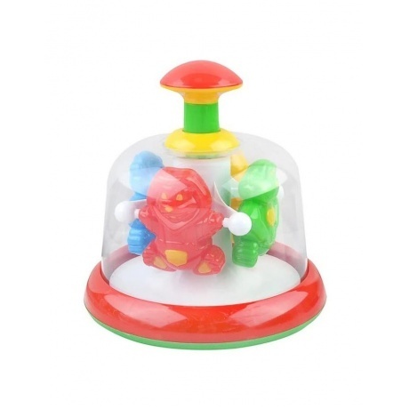 Юла-карусель &quot;Африка&quot; 17 см в пакете 01387 - фото 2