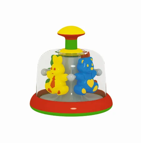 Юла-карусель "Лесная сказка" 17 см в пакете 01385