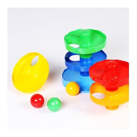 Развиваюшая пирамида-лабиринт &quot;Зайкина горка №1&quot; 15001 - фото 3