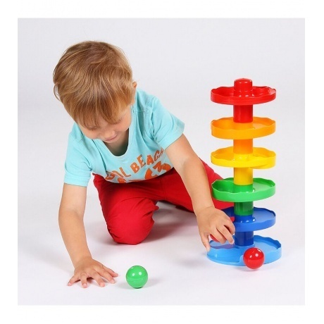 Развиваюшая пирамида-лабиринт &quot;Зайкина горка №1&quot; 15001 - фото 4