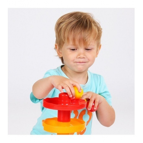 Развиваюшая пирамида-лабиринт &quot;Зайкина горка №1&quot; 15001 - фото 5