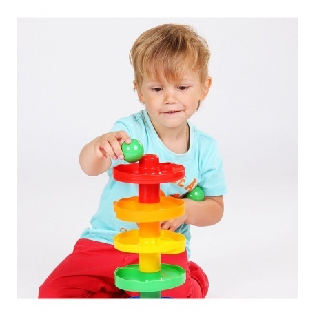 Развиваюшая пирамида-лабиринт &quot;Зайкина горка №1&quot; 15001 - фото 6