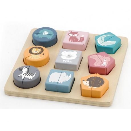 Головоломка Дикие животные 44012 937₽