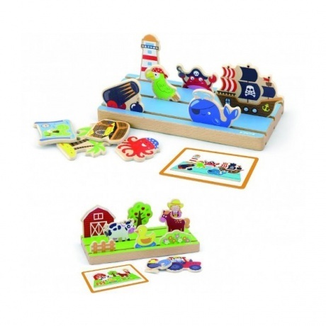 

3D пазл"Ферма,море"в коробке 50183