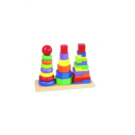 Набор пирамид Геометрические фигуры в коробке 50567