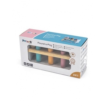 

Стучалка-забивалка "Белый мишка" в коробке 44009