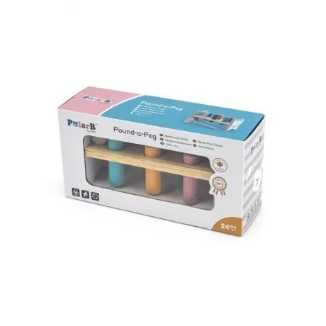 Стучалка-забивалка "Белый мишка" в коробке 44009