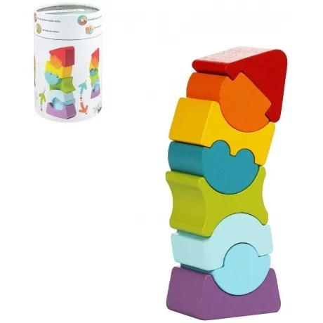 Игрушка логическая "Башня" (8 дет.) CUBIKA.12862/LD-9