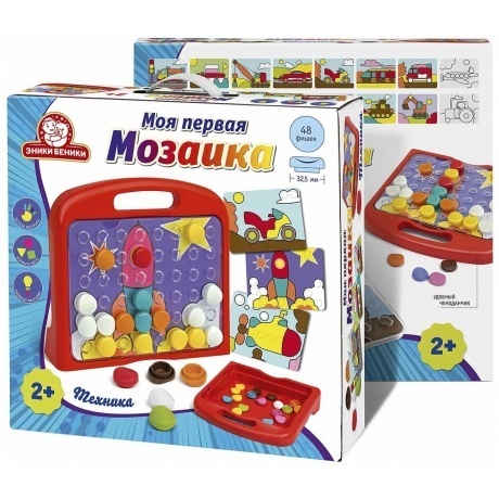 

Игра Моя первая мозаика Эники Беники "Техника" арт.1172