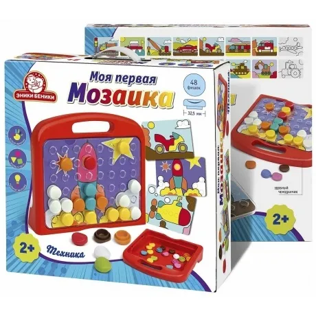 Игра Моя первая мозаика Эники Беники "Техника" арт.1172