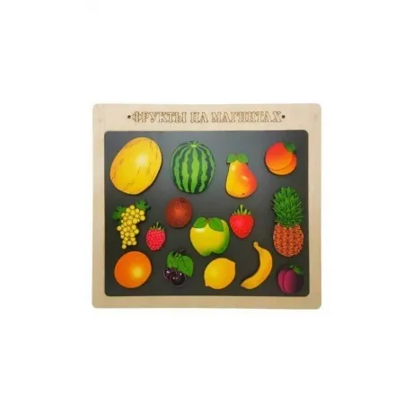Магнитная игра Нескучные игры "Фрукты на магнитах" 15 дет арт.83...