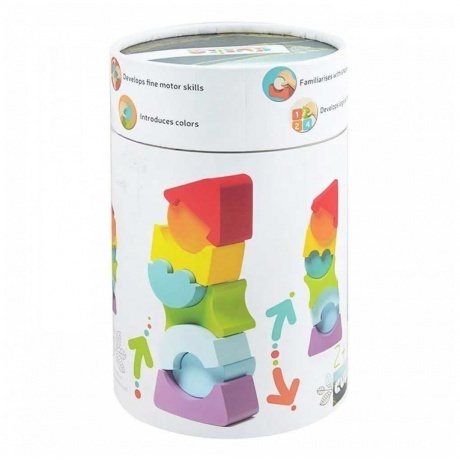 Игрушка логическая CUBIKA &quot;Башня&quot; 8 дет. - фото 3