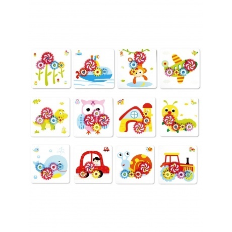 Бизиборд Анданте &quot;Умные шестеренки&quot; (мозаика, пазл, планшет) - фото 2