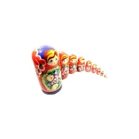 

Матрешка Нескучные игры 10 в 1 расписная арт.7704