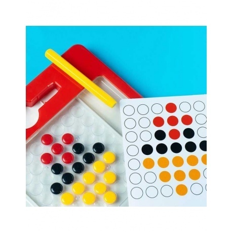 Планшет магнитный Эврики для рисования пуговками маленький арт.4311444 - фото 3