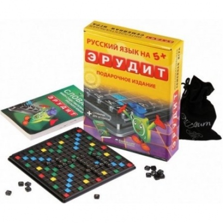 Настольная игра Биплант Эрудит подарочный набор - фото 2