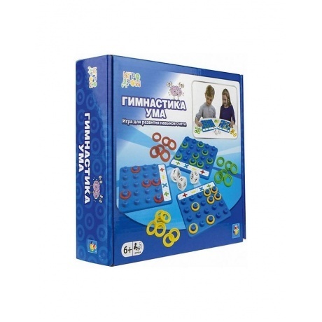 Игра настольная 1TOY ИГРА ДРОМ &quot;Гимнастика ума&quot; - фото 2
