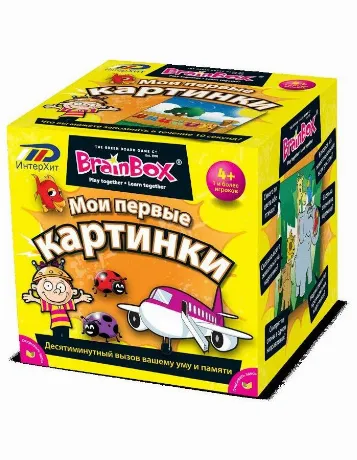 Развивающая игра BRAINBOX 90710 Мои первые картинки