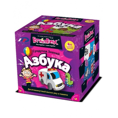 Развивающая игра BRAINBOX 90720 Азбука 1140₽