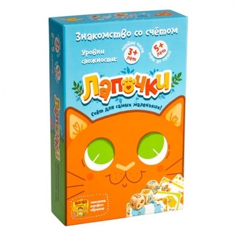 

Развивающая настольная игра БАНДА УМНИКОВ УМ100 Лапочки