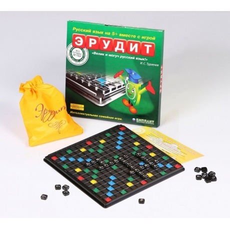 Настольная игра БИПЛАНТ 10017 Эрудит  в коробочке - фото 2