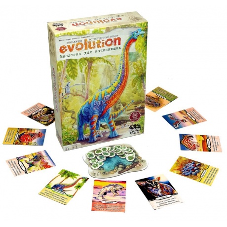 Настольная игра ПРАВИЛЬНЫЕ ИГРЫ 13-03-04 Эволюция. Биология для начинающих - фото 2