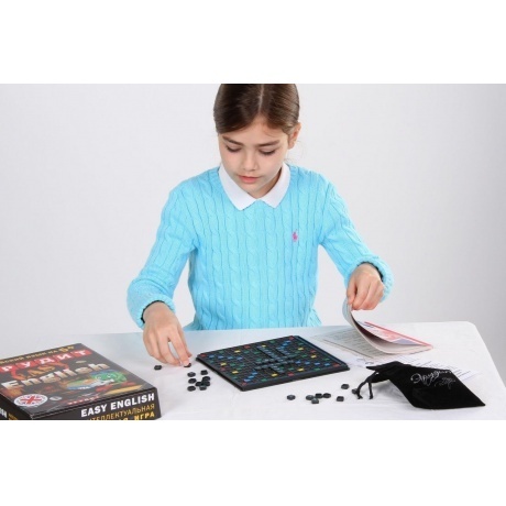 Настольная игра БИПЛАНТ 10007 Эрудит easy english-подарочный - фото 8