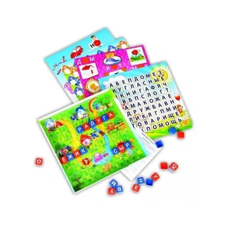 Настольная игра БИПЛАНТ 10006 Эрудит  дружные буквы/игровое поле...