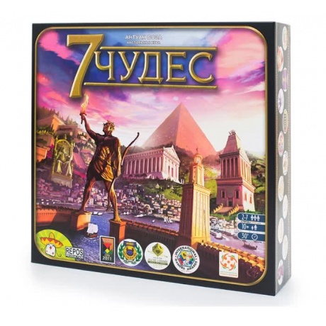 Настольная игра Asmodee 7 чудес БП000008280 - фото 1
