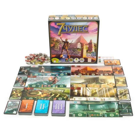 Настольная игра Asmodee 7 чудес БП000008280 - фото 2
