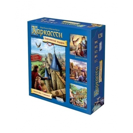 Настольная игра Hobby World Каркассон Королевский подарок 1087 915171 3789₽