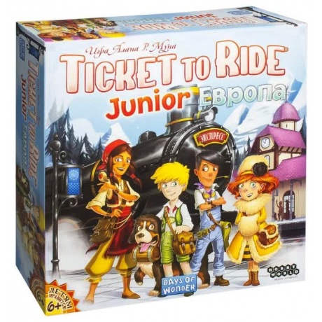 Настольная игра Hobby World Ticket to Ride Junior: Европа 1867 - фото 1