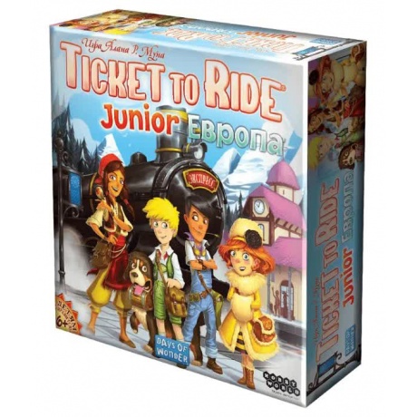 Настольная игра Hobby World Ticket to Ride Junior: Европа 1867 - фото 2