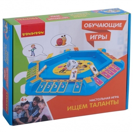 Настольная обучающая игра "Ищем таланты" Bondibon ВВ3456 - фото 1