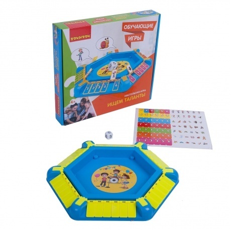 Настольная обучающая игра "Ищем таланты" Bondibon ВВ3456 - фото 4