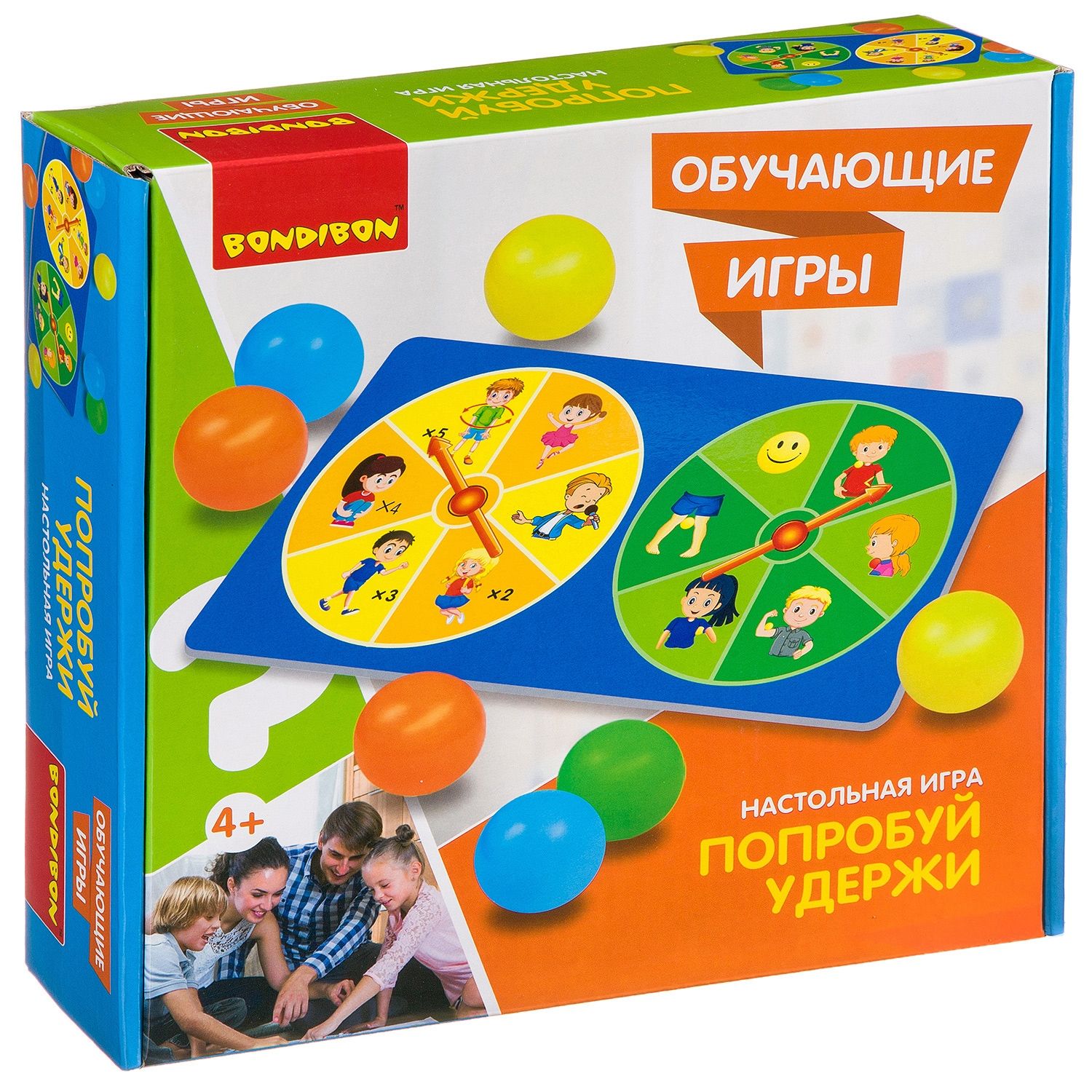 

Настольная обучающая игра "Попробуй удержи" BONDIBON BB3439