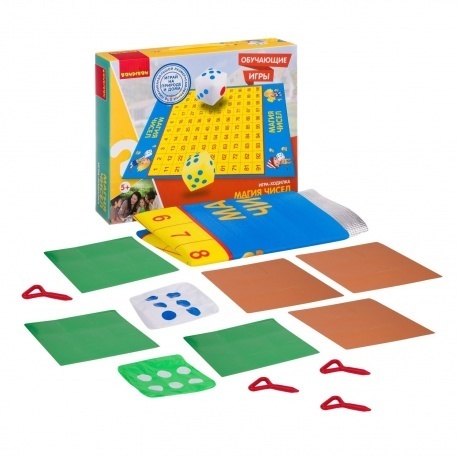 Игра-ходилка "Магия чисел"BONDIBON серия игр большого размер ВВ2561 - фото 3