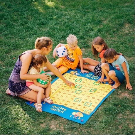 Игра-ходилка "Магия чисел"BONDIBON серия игр большого размер ВВ2561 - фото 6