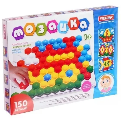 Мозаика сферическая 150 фишек в коробке 01043