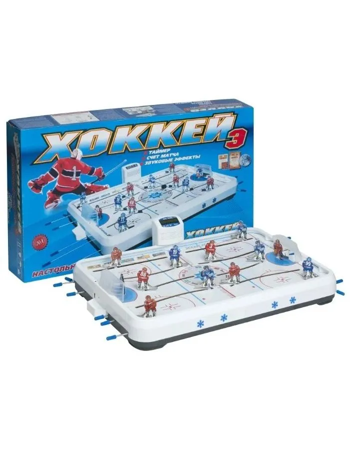 Настольная игра "Хоккей-Э" (Хоккеймиг-Э) ОмЗЭТ 10214/10641 - фото 2