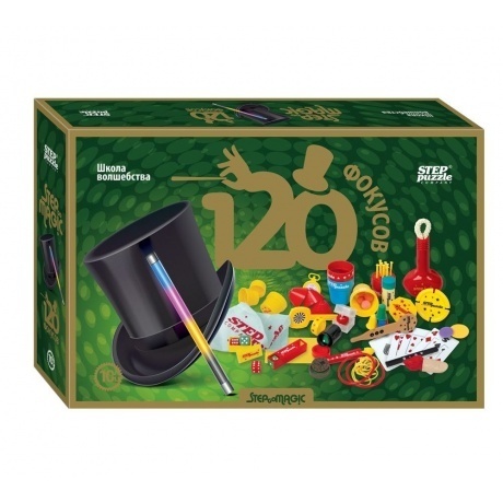 

Игра "120 фокусов", Школа волшебства Степ Пазл 76097