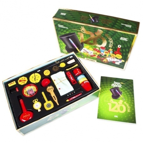 Игра &quot;120 фокусов&quot;, Школа волшебства Степ Пазл 76097 - фото 2