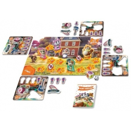Игра настольная "Кет-Бенд", 44 Котенка VladiToys VT8055-08 - фото 3