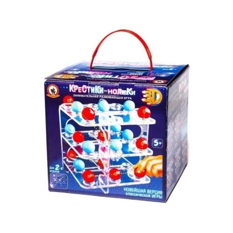 Настольная игра &quot;Крестики-нолики 3D&quot; Русский стиль 09020 - фото 2