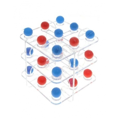 Настольная игра &quot;Крестики-нолики 3D&quot; Русский стиль 09020 - фото 4