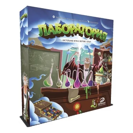 Настольная игра ИНТЕРХИТ 37420 Лаборатория (Версия 2.0)